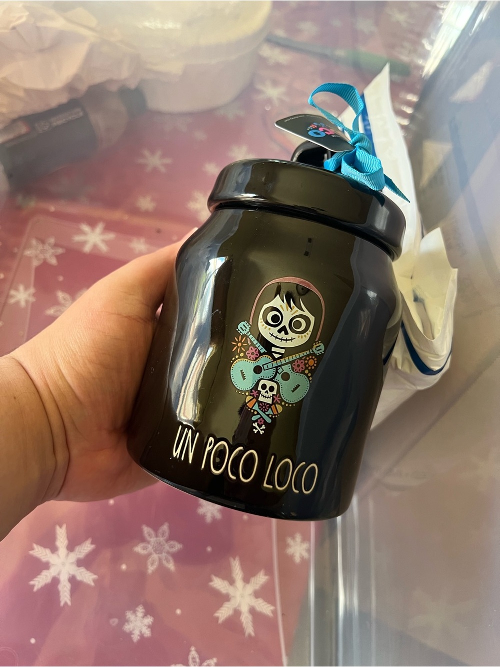RAE DUNN X DISNEY COCO UN POCO LOCO CANISTER